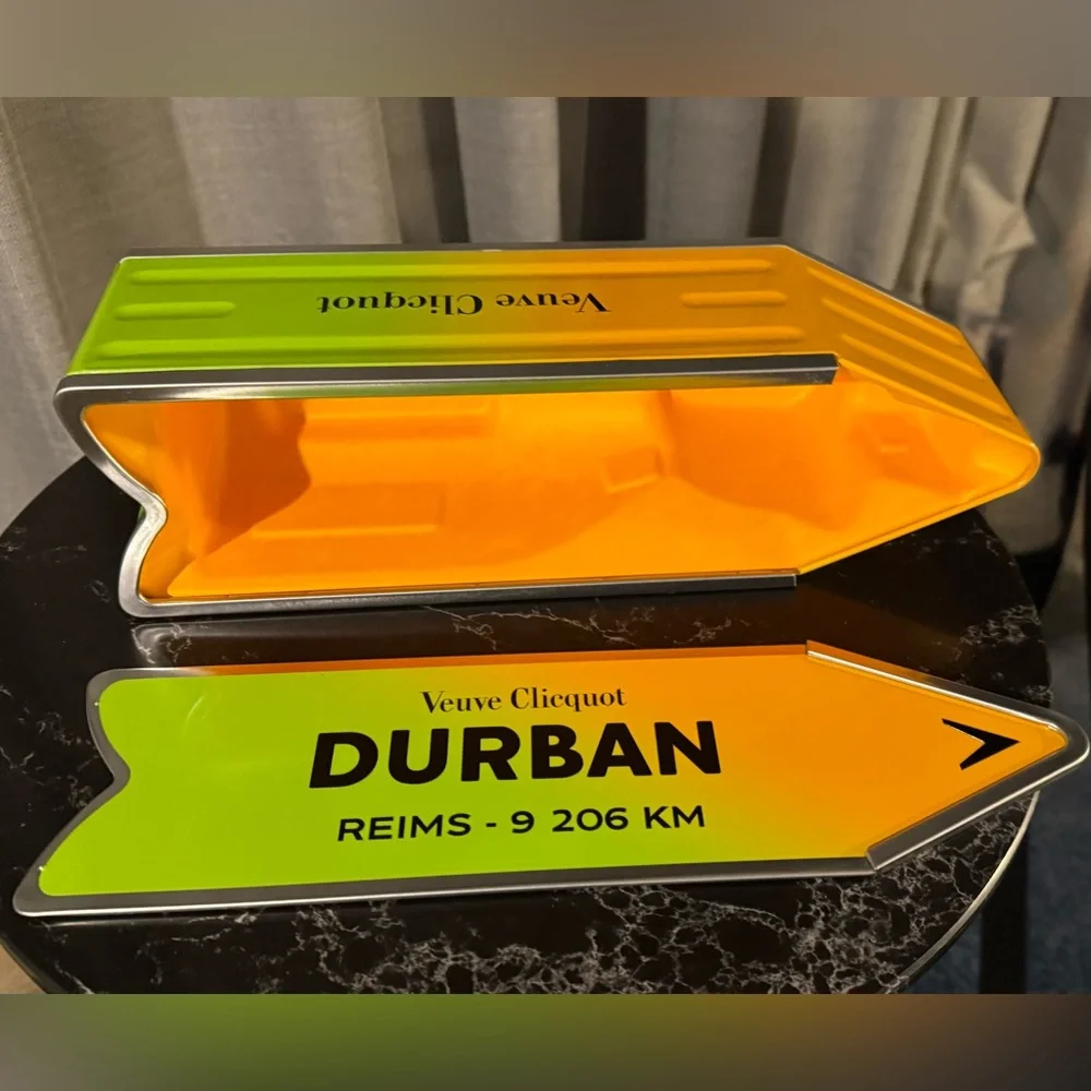 Veuve Clicquot collectible Destination Tin! Rare. Champagne NOT included.